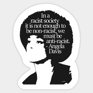 Angela Davis Sticker